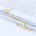 Mini Portable Hollow Out Metal Binder Clips/Multicolor Durable Notes Letter Paper Bookmark Binder Bill Clip/Dovetail Book File Clips. 