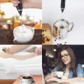 Handheld Milk Frother, 3 Speed, Egg Beater, Coffee, Milk, Drinks, Whisk, Mixing Heads, Egg Beater, Frother, Stirrer, USB Rechargeable Hand Mixer. 