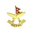 Nepal Flag Badge For Coat Shirt And Cap. 