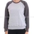 J.Fisher Cotton Fleece Baseball Sweatshirt For Women (V2). 