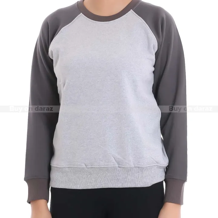 J.Fisher%20Cotton%20Fleece%20Baseball%20Sweatshirt%20For%20Women%20(V2)%20-%20Image%204