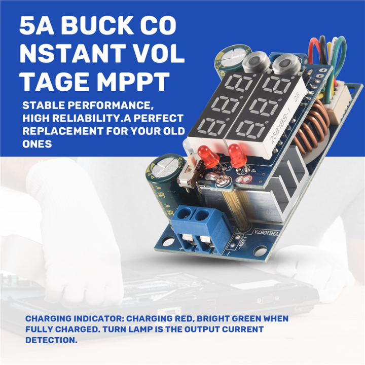 DC%206-36V%205A%20MPPT%20LED%20Digital%20Solar%20Panel%20Controller%20DC-DC%20Charging%20Power%20Supply%20Module%20CC%20CV%20Voltage%20Regulator%20-%20Image%202