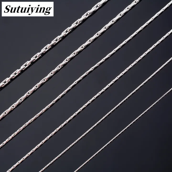 Sutuiying%20Thin%20Necklace%20Link%20Cable%20Chain%20on%20Neck%20for%20Women%20Ladies%20316L%20Stainless%20Luxury%20Steel%20Jewelry%20Accessories%20Silver%20Color%20Choker%20Her%20Gift%20-%20Image%202