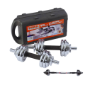York 15Kg Adjustable Dumbbell and Barbell Set with Connector – Versatile and Durable Weightlifting Equipment for Full-Body Strength Training. 