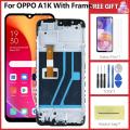 Clearance sale High Quality 6.1'' For Oppo A1k CPH1923 LCD Display Screen With Frame Touch Digitizer Assembly Replacement For Oppo A1k Screen. 