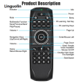 Linguolin 2025 New G7V G7R PRO Russian English Keyboard Backlit 2.4G Wireless Remote Control With Voice Gyroscope Air Mouse For Smart TV Box 2022. 