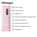 Difutagui 2025 New Ruler Calculator 8 Digits Professional Clear Screen Electronic Calculator Lightweight Electronic Calculator Office Supplies. 