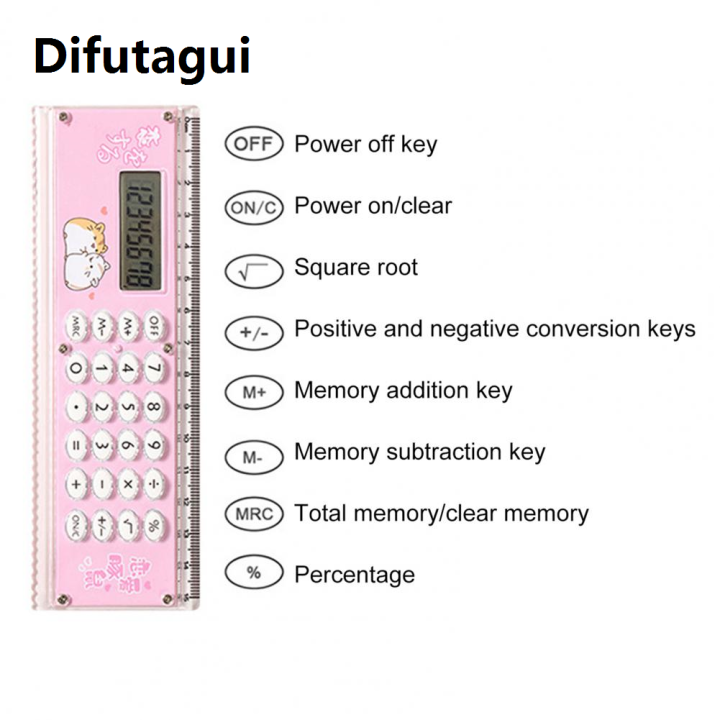 Difutagui%202025%20New%20Ruler%20Calculator%208%20Digits%20Professional%20Clear%20Screen%20Electronic%20Calculator%20Lightweight%20Electronic%20Calculator%20Office%20Supplies%20-%20Image%203