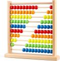 Educational Toy Combo: Abacus, Tic Tac Toy & 3x3 Rubik's Cube for Babies and Kids. 
