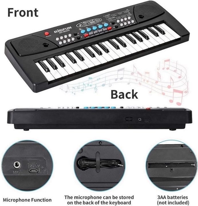 Kids%20Piano%20with%20Mic%20-%2037%20Keys,%208%20Rhythms,%208%20Tones,%206%20Demos,%20Portable%20Electronic%20Keyboard%20Toy%20for%20Beginner%20Education.%20Ideal%20for%20Ages%203-5%20Boys,%20Girls%20-%20Image%204