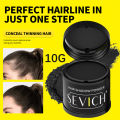 Sevich 10g Hairline Powder Hair Fiber Powder Capillary Filling Hair Shadow Waterproof Hairline Edge Control Makeup Concealer. 