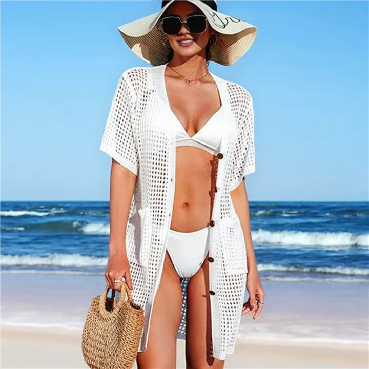 Women%20Swimsuit%20Cover%20up%20White%20M%20-%20Image%206