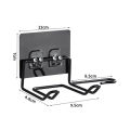 New style Household curling iron organizer Saili [Dreamng Store] Free hair dryer rack storage rack bathroom set. 