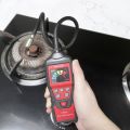 1 PCS HT601A Digital Gas Leak Detector 9999 PPM Meter Fuel Monitor Bargraph Display Sound Light Alarm Red-Black. 