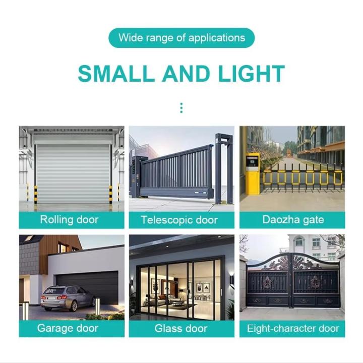 NEW Mini Remote Control for Electric Gate/Garage Door Strong Signal 433MHz Universal Rolling Code Durable for Daily Use