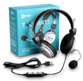 Enter Talkmate USB Headphones with Mic. 