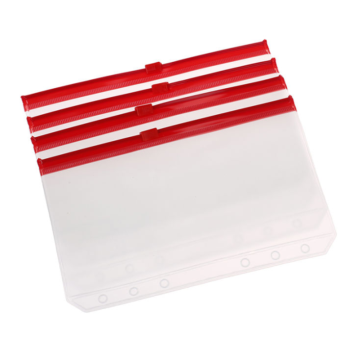 4pcs%20A6%206-Hole%20Binder%20Pockets%20Waterproof%20PVC%20Envelopes%20Zipper%20Binder%20Pouches%20Podazz%20-%20Image%209