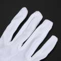 fasdaga 2 Pair Protective Anti-Slip White Cotton Work Driving Gloves. 