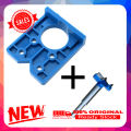 Concealed Hinge Jig Guide Set Boring Hole Template 35mm Drill Cabinet Wood Tool. 