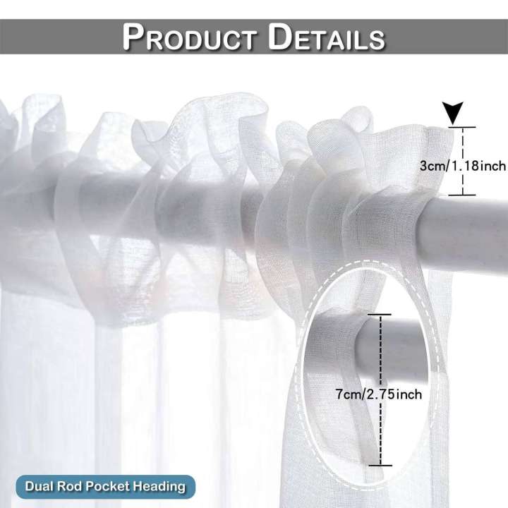 Waterproof%20Outdoor%20Curtains%20Patio%20Rod%20Pocket%20Voile%20Sheer%20Curtain%20Solid%20White%20Tulle%20for%20Pergola%20Living%20Room%20Windows%20-%20Image%204