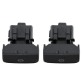 ARELENE 2X Car Electronic Handbrake Switch Parking Brake for 3008 470702 470703 470706 Matt Black. 