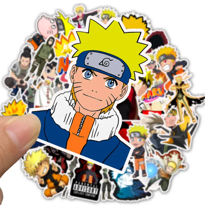 Artsy%20Home%2025/50%20Pcs%20Naruto%20Anime%20Stickers%20for%20Laptops%20and%20Skateboards%20Cellphone%20Guitar%20-%20Image%203