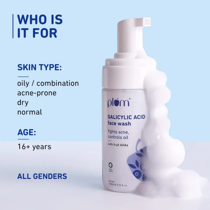 Plum%201%25%20Encapsulated%20Salicylic%20Acid%20Foaming%20Face%20Wash%20with%20Glycolic%20Acid,%20Fruit%20AHA's%20&%20Blueberry%20Extracts%20%7C%20%20110%20ml%20-%20Image%203