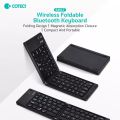 COTECi Folding Bluetooth Keyboard Wireless Silent Ipad Mobile Phone Tablet Universal Notebook Compact Portable and Comfortable Keyboard. 