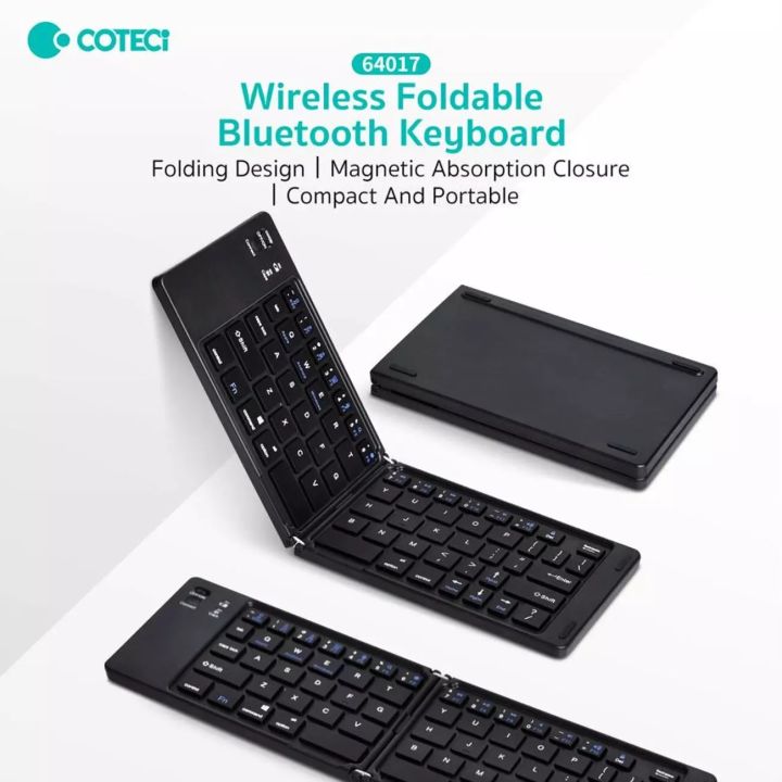 COTECi%20Folding%20Bluetooth%20Keyboard%20Wireless%20Silent%20Ipad%20Mobile%20Phone%20Tablet%20Universal%20Notebook%20Compact%20Portable%20and%20Comfortable%20Keyboard%20-%20Image%206