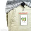 1PcsPremium Retractable ID Badge Reels with Alligator Clip - Solid Color Blanks with Nylon Key Pull String for Nurse, DIY Crafts by Specialist ID. 