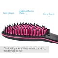 Ceramic Hair Straightener Brush Fast Straightening hair Electric Comb Flat Iron LCD Display Digital Heating hair Brush Gift 906. 