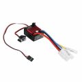 Brushed ESC for Dc Gear Motor HobbyWing QuicRun 1060 60A Brushed Electronic Speed Controller ESC For 1:10 RC Car Waterproof For RC Car. 