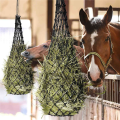 2 Pcs Slow Feed Hay Net Hay Feeder Hay Bag Hay Net for Horses Slow Feeder Haynet 40 Inch Length with 2 Inch Holes Easy Install Easy to Use. 