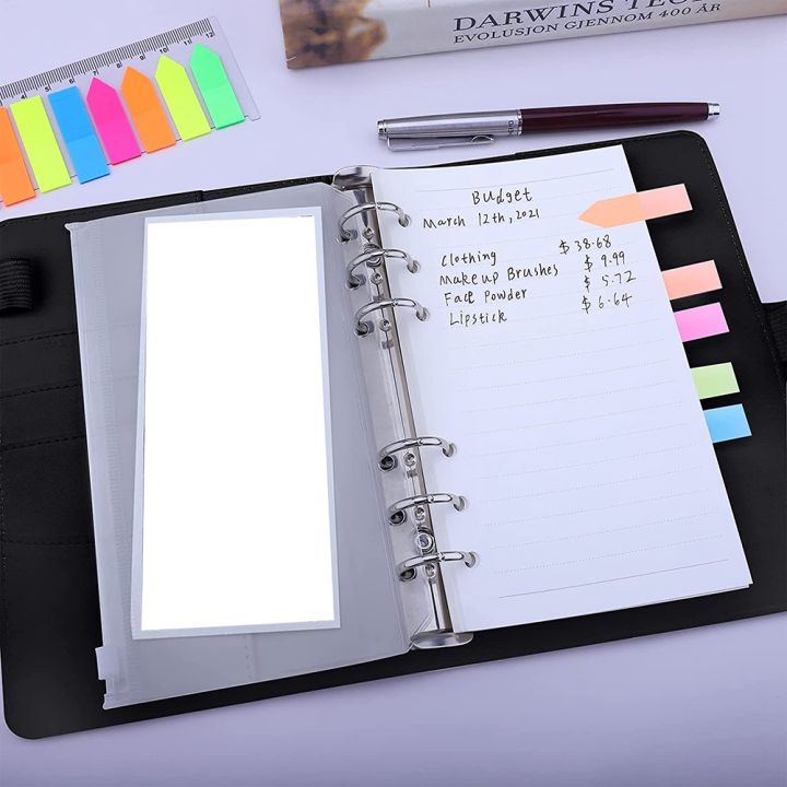 A6%20Binder%20Cover%206-Ring%20Budget%20Planner%20with%20A6%20Binder%20Pockets%20Refill%20Paper%20Letter%20Stickers%20for%20Money%20Saving%20Organizer%20A%20-%20Image%202