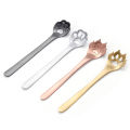 BNproduct Dog Cat Claw Metal Spoon Stainless Steel tea/dessert/ice cream/coffee small Mixing Spoon. 