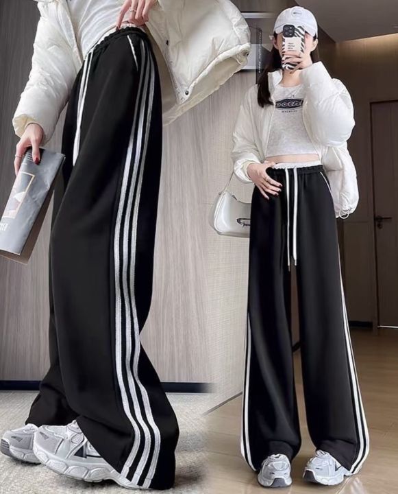 3 Stripe Straight Trouser For Women