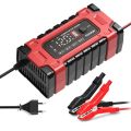 FOXSUR Automatic Battery Chargers 12V/10A 24V/5A Intelligent Pulse Repairing Charge Device. 