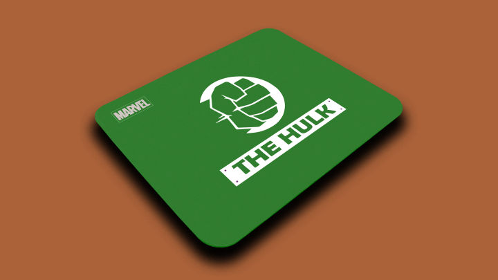 Marvel%20Hulk%20Green%20Rectangular%20Gaming%20printed%20Mouse%20Pad%20-%20Image%203