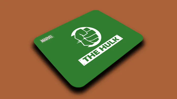 Marvel%20Hulk%20Green%20Rectangular%20Gaming%20printed%20Mouse%20Pad%20-%20Image%203
