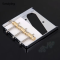 Sutuiying Pro Telecaster TL Bridge Upgrade | 6-Point Brass Saddles + Ashtray Design | CNC Aluminum Base for Vintage Tone Enhancement. 
