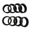 8Pcs Luggage Wheels Protector Silicone Luggage Accessories Wheels Cover For Most Luggage Reduce Noise For Travel Luggage. 