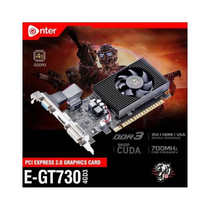 Graphic Card GT 730 4GB DDR3 Enter