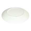 White Ceramic Plate Plain Design 9 Inch. 