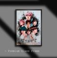 Picture Frames  BTS Bangtan Group Picture Premium Art Print for Home, Office | Living Room, Bedroom Decor | Size : 9*13 inches. 