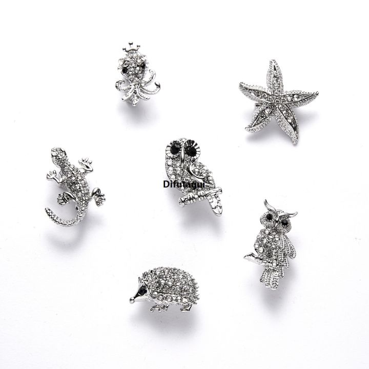 Difutagui%20Rinhoo%20Retro%20Crystal%20Silver%20Color%20Animal%20Brooches%20for%20Women%20Romantic%20Hot%20Selling%20Wedding%20Rhinestone%20Party%20Owl%20Starfish%20Hedgehog%20Brooch%20Pin%20-%20Image%203