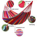 Colorful Canvas Knotted Swing For Adult And Kids - Hammock Duyan. 