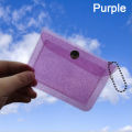 Transparent Waterproof PVC Business Card Holder Mini Wallet Girls Coin Purse ZHIXING. 