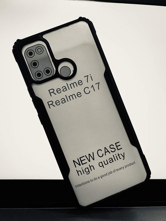 Case%20for%20Realme%207i%20-%20Clear%20Bumper%20Phone%20Cover%20TPU%20Hybrid%20Anti%20Shockproof%20-%20Image%203