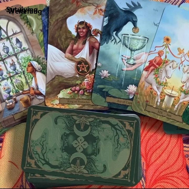 Wenefang%20Sutuiying%20Tarot%20of%20The%20Witch's%20Garden%2078%20Pcs%20Cards%20Manifestation%202025%20and%20Magic%20Await%20You%20In%20The%20Witch's%20Garden%20-%20Image%206
