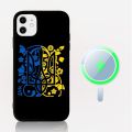 Ukraine Flag Ukrainian girl Phone Case Magesafe Magnetic Wireless Charge Case For iPhone 11 12 13 14 15 Pro Max Plus Mini. 